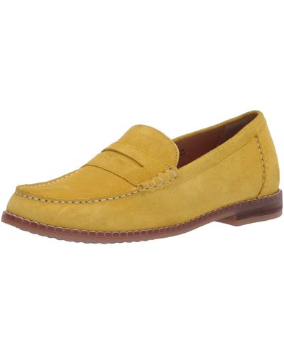 Yellow Hush Puppies Flats and flat shoes for Women | Lyst