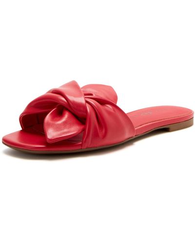 Katy Perry The Halie Bow Sandal Flat - Red