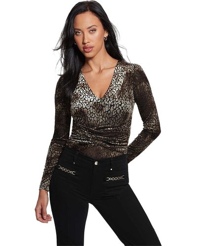 GUESS Animal Print Bodysuits for Women