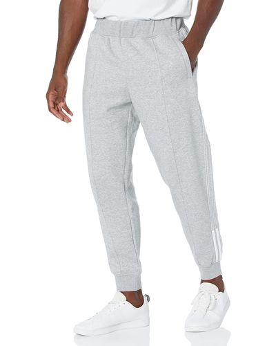 adidas Originals Fleece Superstar Track Pants - Gray