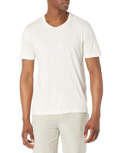Velvet By Graham & Spencer Howard Short Sleeve Shirt - White