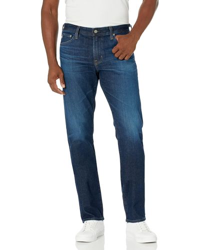 AG Jeans Everett Slim Straight Tsy Denim - Blue