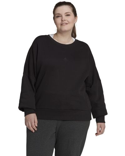 adidas ALL SZN Fleece Sweatshirt - Black