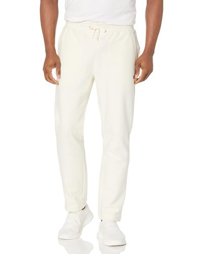 Russell Classic Solid Sweatpants With Pockets - White