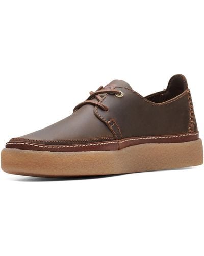 Clarks Oakpark Lace Oxford - Brown