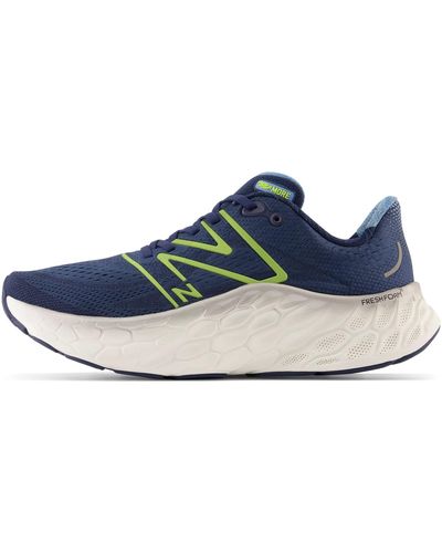 New Balance Fresh Foam X More V4 Running Shoe - Blue