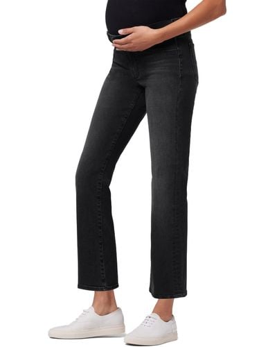 Joe's Jeans Jeans The Icon Crop Bootcut Maternity - Black