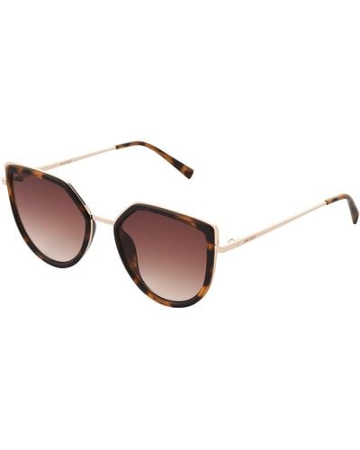 Nine West Kaia Cateye Sunglasses - Brown