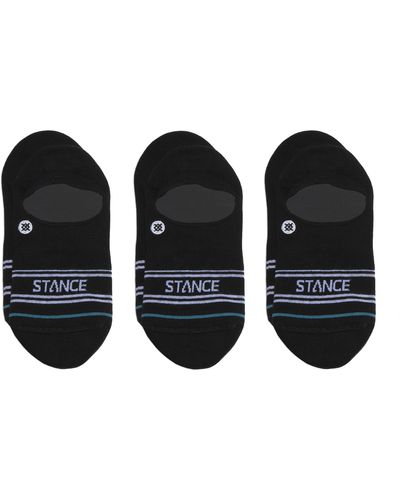 Stance Basic No Show Socks [3 Pack] - Black