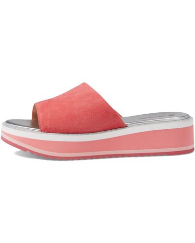 Johnston & Murphy Grace Slide Wedge Sandal - Pink