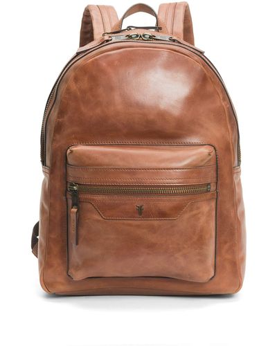 Frye Mens Holden Backpack - Brown