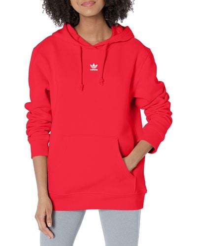 adidas Originals Adicolor Essentials Fleece Hoodie - Red