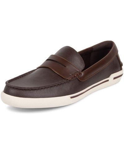 Kenneth Cole Un-anchor Boat Shoe - Brown