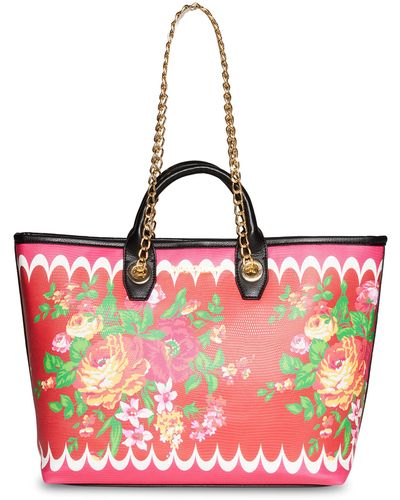 Betsey Johnson Double Handle Tote - Red