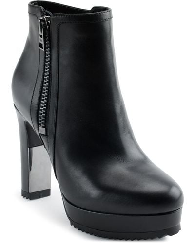 DKNY Comfort Liana-platform Boo Boot Fashion - Black