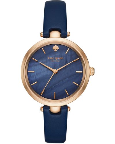 Kate Spade Ksw1157 Ladies Strap Watch - Blue