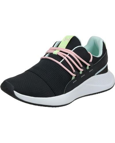 Under Armour Womens Charged Breathe Lace Sneaker - Black