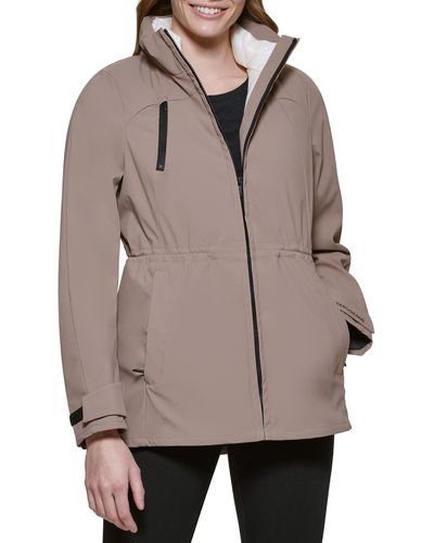 Cole Haan Jacket Transitional Two-in-one Coat - Gray