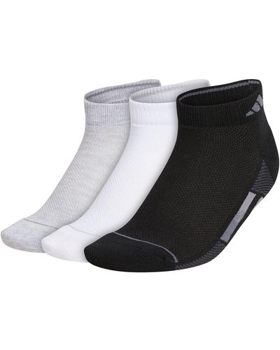 adidas Superlite Stripe Low-cut Socks 3 Pairs - Black