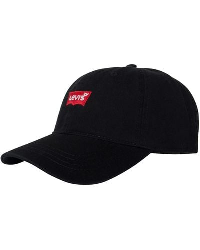 Levi's Classic Baseball Hat With Logo - Black