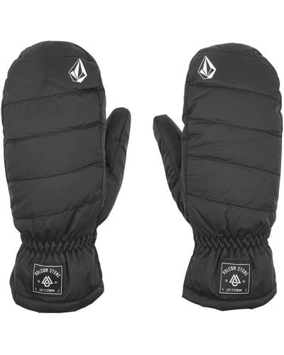 Volcom S Puff Mitt Snowboard Gloves - Gray