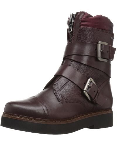 Geox Wrayssaabx2 Ankle Bootie - Brown