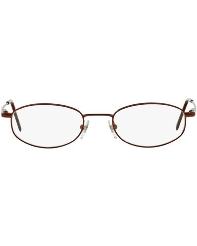 Brooks Brothers Bb491 Oval Prescription Eyewear Frames - Black