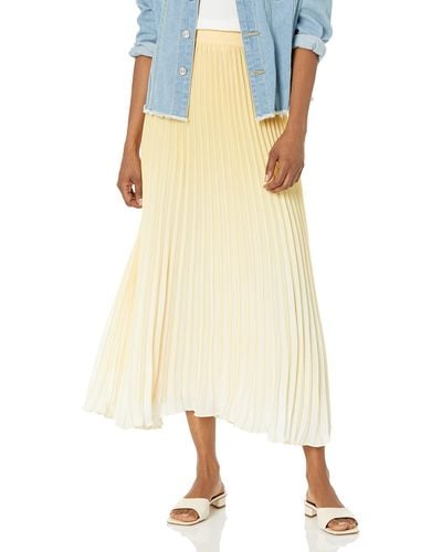 Ramy Brook Pleated Midi Stasia Skirt - Multicolor