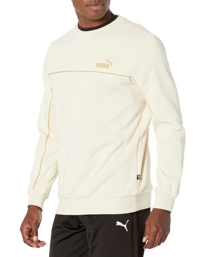 PUMA Graphic Crewneck Sweatshirt - White
