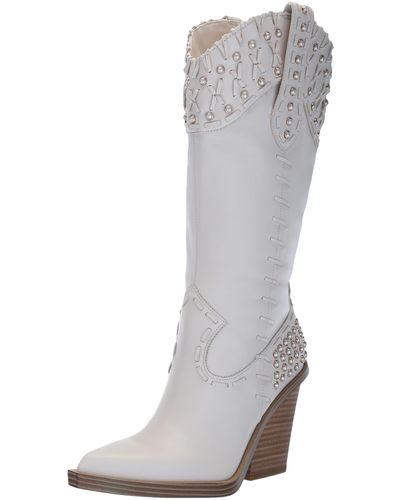 Jessica Simpson Liselotte Mid Calf Boot - White
