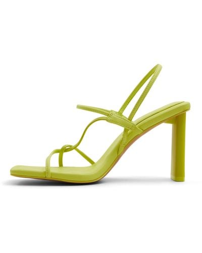 ALDO Meagan Heeled Sandal - Yellow
