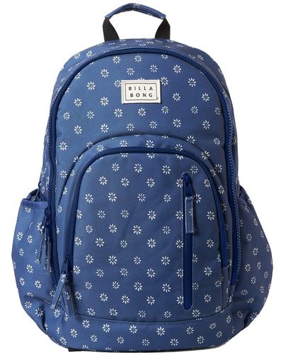 Billabong Womens Roadie Basic Multipurpose Backpacks - Blue