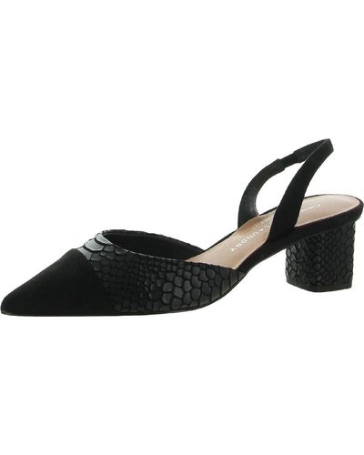 Chinese Laundry Cabella Snake Suede Pump - Black