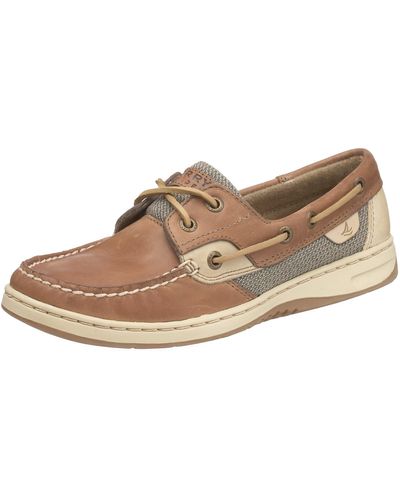 Sperry Top-Sider Songfish Core (linen/oat) Women's Lace Up Casual Shoes - Multicolor