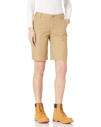 Carhartt Rugged Professional Series Rugged Flex Loose Fit Canvas Work Short - Natural