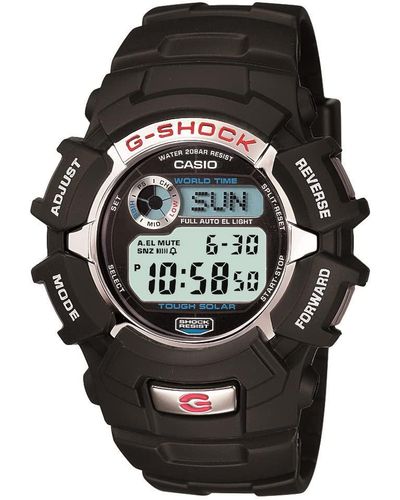 G-Shock G-shock G2310r-1 Solar Black Resin Sport Watch