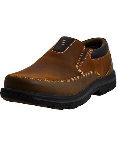 Skechers Segment- The Search Slip On Loafer - Brown