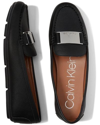 calvin klein lisette loafer flat
