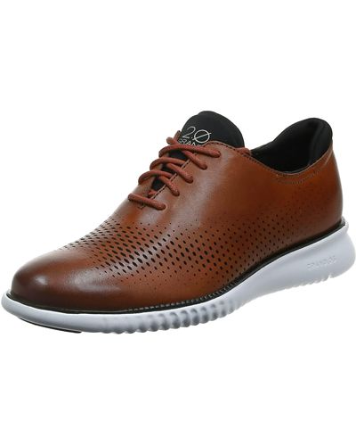 Cole Haan Mens 2.zerogrand Lsr Wing Oxford - Brown