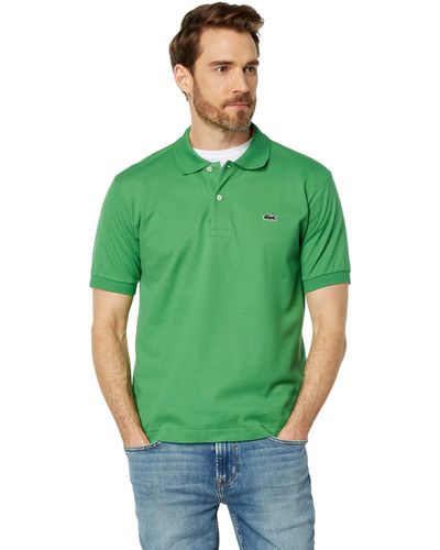 Lacoste L1212 Classic Pique Polo Shirt - Green