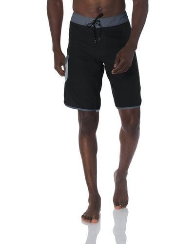 Billabong Standard Classic Wave 21 Inch Outseam Surf Suede Solid Boardshort - Black