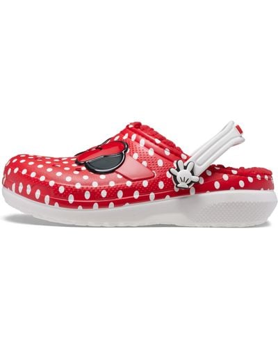 Crocs™ Classic Lined Disney Clogs - Red