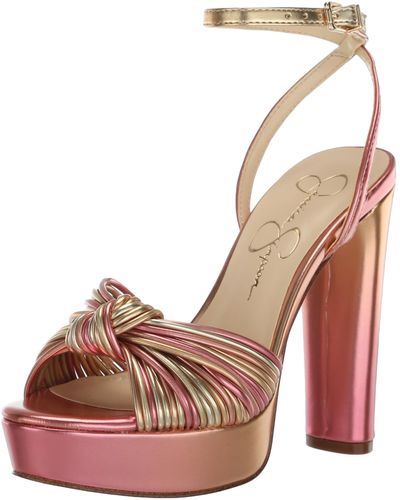 Jessica Simpson Immie Platform Sandal Heeled - Pink