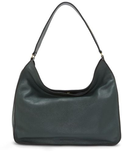 Lucky Brand Iris Leather Shoulder Handbag - Black