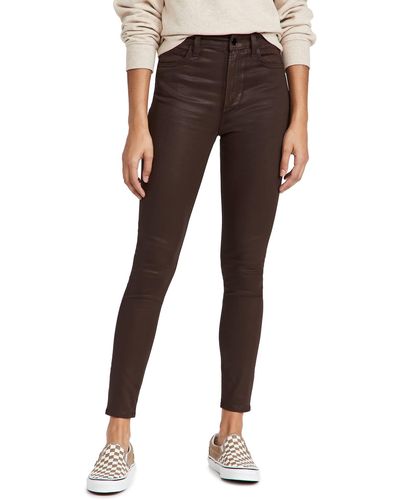 Joe's Jeans The Charlie Coated Ankle Jeans - Black