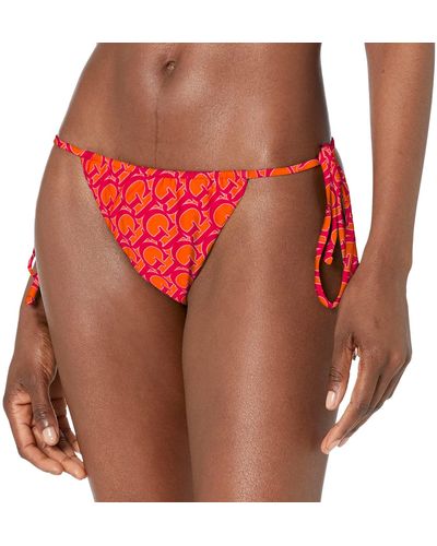 Guess Standard String Brazilian Swim Bottom - Orange