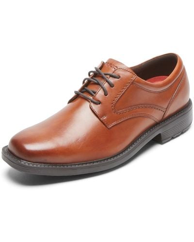 Rockport Style Leader 2 Plain Toe Oxford - Brown