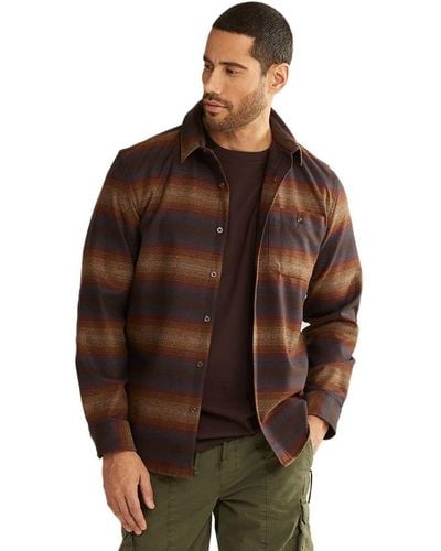 Pendleton Long Sleeve Classic-fit Trail Shirt - Brown