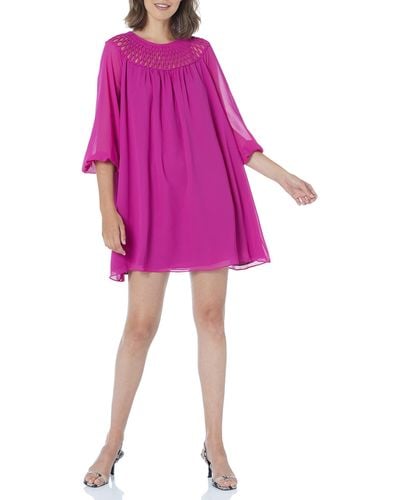 Trina Turk Shining Light Mini Dress - Pink