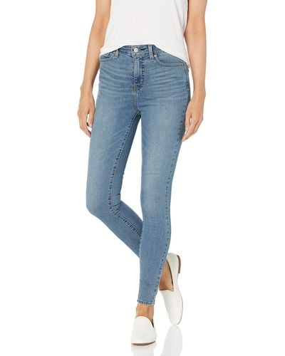 Signature by Levi Strauss & Co. Gold Label Totally Shaping High Rise Skinny Jeans - Blue